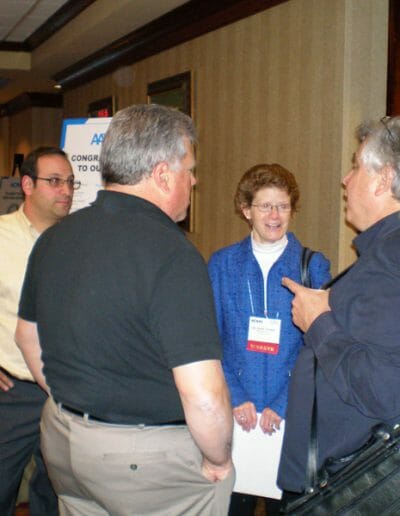 people at an AADMM conference