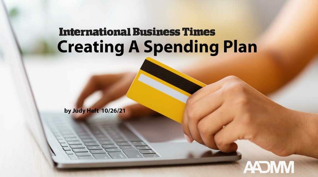 International Business Times opinion article Creating a Spending Plan