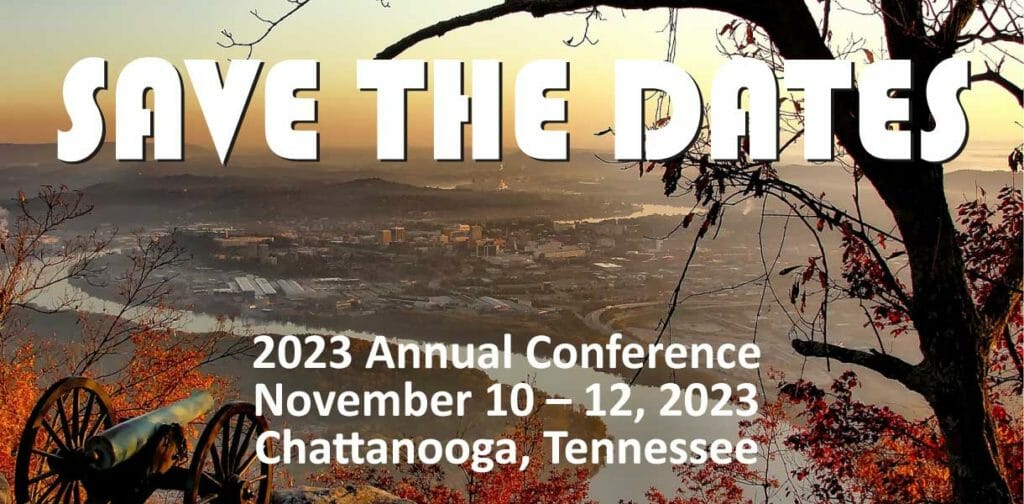Save the Date for the AADMM 2023 Annual Conference November 10-12 in Chattanooga, Tennessee