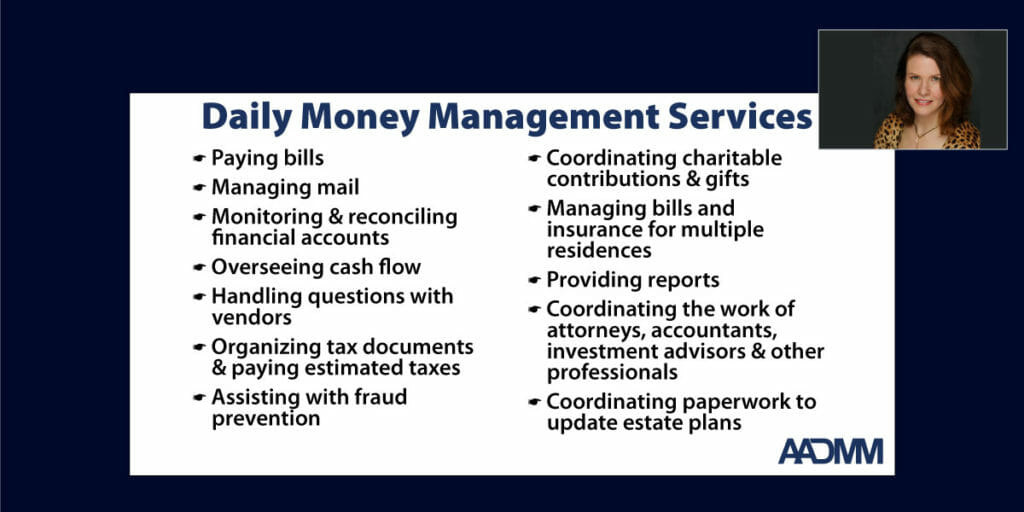 daily money management services