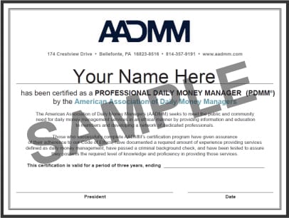 PDMM_Certification_Certificate_web CDMM certificate sample